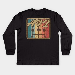 AFI Vintage Cassette Kids Long Sleeve T-Shirt